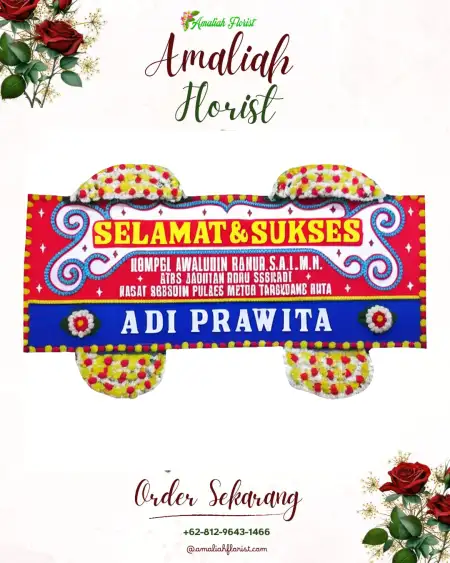 Papan Bunga Ucapan Selamat Peukan Bada